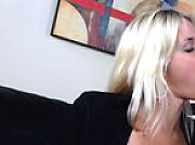 Sexy Blonde Sucking Interracial In Office