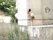 Old Senior Bum Finds A Teenager And Fucks Her Wild Outdoor