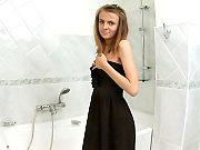 Dainty Teen Slips Off Her Prom Dress