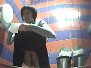 Daring Bathroom Pissing Teen Girl Showing Off Well