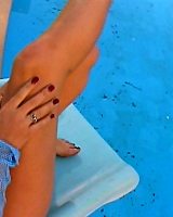Nasty Lady Madison Monroe Flaunts Her Pretty Manicured Feet And F...