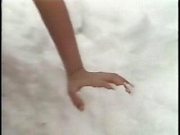 Asian Girl In Lingerie Fondling Feet Outdoor Movie.