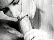 Old And Genuine Vintage Porn Casting Video Of A Real Blowjob Queen Of 1950s Sucking Guys