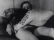 Cute Retro Porn in Black and White Showing Fucking