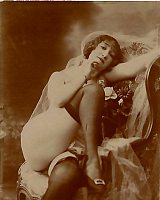 Antique Risque Post Cards Of 1920 Featuring Naked Women From Fran