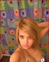 Teen Girl In Bikini Outdoor Undressing In Bathroom Home Ma.