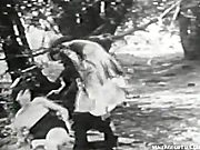 Vintage Porn Video Of A Man Peeing Outdoors And Two Girls Asking Him To Fuck Them