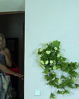 Blonde In Pantyhose Fucked Missionary In Bedr...