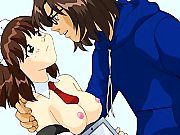 Hentai Schoolgirl teasing with Big Tits anna gets lesbo Pussy Pumped at the.