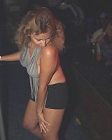 Drunk Chicks Stripping On Stage In Club
