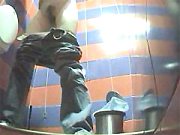 Two Clothed Babes Pissing In A Spycammed Beach Toilet