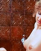 German Blonde Russian Babe Fucked In A Retro Porn Video