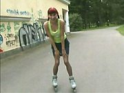 Cute Pigtailed Redheaded Russian Teen Shows Ass Movie.