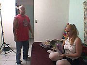 Plump Blond Russian Milf With Naughty Pigtails Sucking Toy