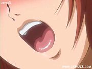 Raunchy Hentai Schoolgirl toying with two Large Breasts gets Wet Pussy.