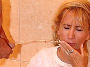 Mature Blonde Pissing and Golden Shower Movies