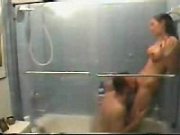 Beautiful Amateurs Having Sex in the wet Shower Together