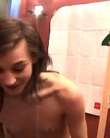 Home Made Video Clip Of Milking A Russian Blonde Teen Hotties At Home Masturbating With A Hairy Fat Pussy