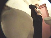 Mature Body And Young Teacher Taking Equal Turns To Pee In Spycammed John