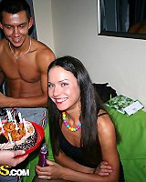 Unforgettable college orgy as a birthday