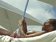 Drunk Girls Sunbathing Topless On Nude Beach