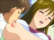 Cute Girl With His Perky Tits Gets Masturbating Hentai