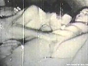 Vintage Video Of Fucking A Couple Caught Having Fucking Good Time - Man Is Licking Her Girls Naked Body Brunette Sucking Nipp