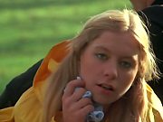 Blonde Goddess gets Banged Outdoors pissing in This Retro French Porn.