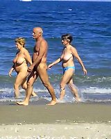 Family Nudists Under The Summer Sun