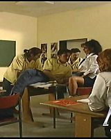 Naughty German Schoolgirls Fucked In The Classroom