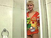 Sweet Teen Girl Gets Off In Shower