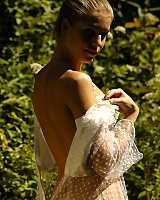 Sweet Iveta Goes Out For A Stroll With Lace, Ass, And Nature.
