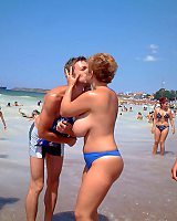 Watch My Wife Undressing And Her Relatives Naked At Naturist Beaches Lots Of Beautiful Bo