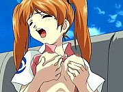 Cute and Horny Red Headed Hentai Slut Taking Nice Erect Dick