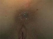 Dark Haired Pregnant Amateur Sucks and DPed In MMF