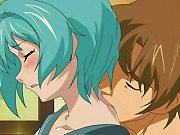 Gorgeous Green Haired Hentai Chick gets Fucked from Behind and ...