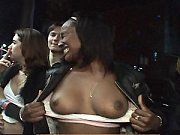 Drunk Girls Showing Tits While Dancing