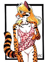 Furry Toon Women With Delicious Curves