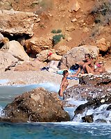 Naked Women At Naturist Beaches Enjoy Being Camps And Pose Naked For Holding My Camera To Expose Their Awe