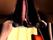 Brunette Masturbating outdoor and Gives Blowjob 3d Movi.