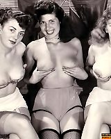 Vintage Pics Of Triplets Of Naked Ladies From The 40s-50s Lust You Never Saw Before