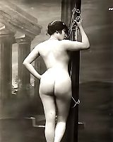 Forgotten European Nude Photography From 1850 To 1920 Featuring Lewd Naked Girls Posing On Vin