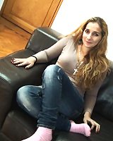 Portuguese Amateur Get Fucked And Blowing On The Sofa