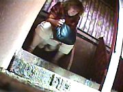 Girls And Oldies Exposed To Spy Cam Pissing In Public Loo