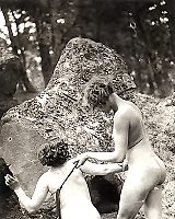 Antique Natural Women Pose Naked In Very Old 1900s Photos Only On Vintage Porn