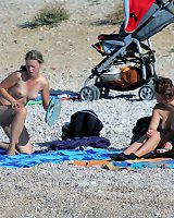 Lovely Babes Expose Their Naked Bodies At Naturist Beaches Where They Love Being Riding And Even