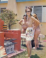 Voyeur pictures: Vintage beach pretty nudist