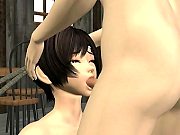 Hentai 3D Hardcore Lesbian Sex Video