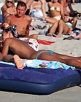 Naturist Pussy Is The Best Kind As Ladies Hang Out On At The Beach With Every Inc