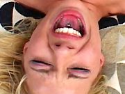 Blonde Anal Toyed With Dildo & Assfucked